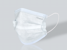 Load image into Gallery viewer, Litepak Premium Disposable Face Masks 3-Ply, Various Colors (50-Pack)