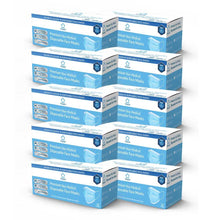 Load image into Gallery viewer, 500pcs Litepak Premium Disposable Face Mask Earloop 3-Ply (10 Boxes of 50 Masks)
