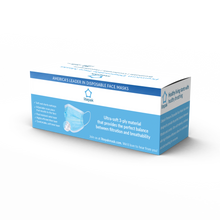 Load image into Gallery viewer, 500pcs Litepak Premium Disposable Face Mask Earloop 3-Ply (10 Boxes of 50 Masks)