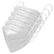 Load image into Gallery viewer, KN95 Face Mask Disposable 5-Layer Respirator in Resealable Bag (50pcs....10,000pcs)