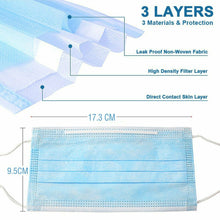 Load image into Gallery viewer, 500pcs Litepak Premium Disposable Face Mask Earloop 3-Ply (10 Boxes of 50 Masks)