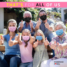 Load image into Gallery viewer, 140pcs Pink Disposable Face Mask 3Ply SOFT Individually Wrapped