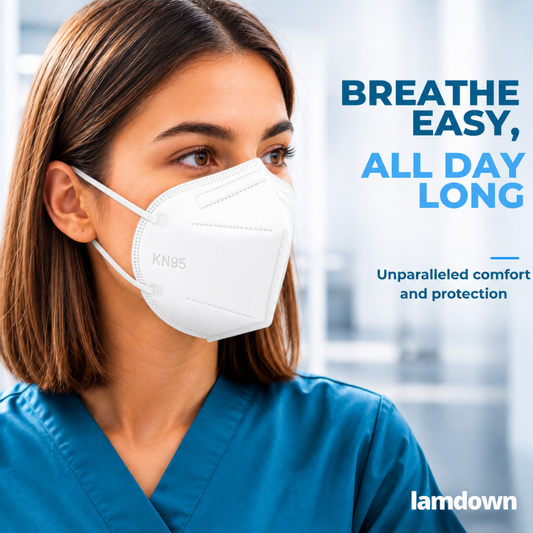 HSA/FSA Eligible KN95 Masks, Individually Wrapped 5-Layer Protection