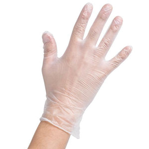 24ct Delta Vinyl Disposable Gloves FDA Registered Powder Free, Non Latex- X-Large